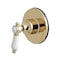 Kingston Brass KS3032BPL Bel-Air Three-Way Diverter Valve W/ Trim Kit, Polished Brass KS3032BPL - alternate 1